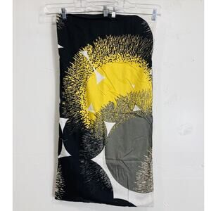 IKEA Pillow case Sham White Black Yellow Bolltistel Replacement for Bed Set Cove